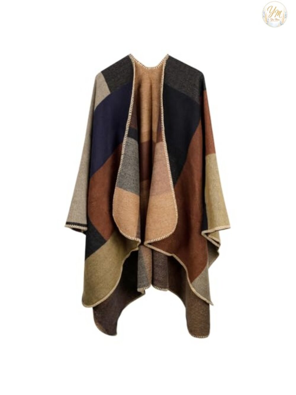 Womens Oversized Pashmina Shawl Wrap Blanket Scarf Artificial Wool Winter Warm